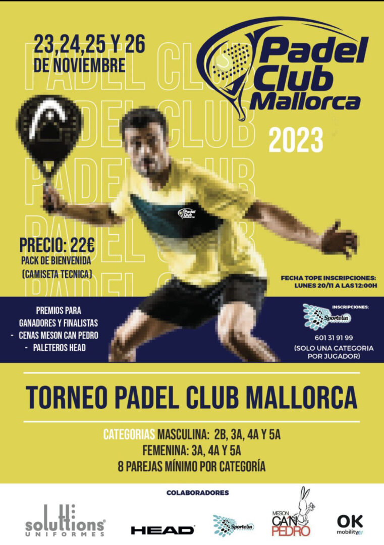 TORNEO PADEL CLUB MALLORCA