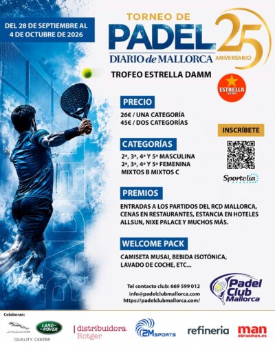 TORNEO DE PADEL. DIARIO DE MALLORCA